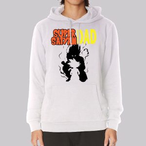 Fan Art Anime Super Saiyan Dad Sweatshirt