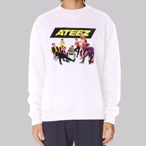 Fan Art Graphic Kpop Ateez Sweatshirt