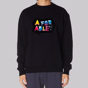 Fan Art Text a for Adley Merch Sweatshirt