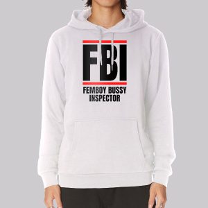 Femboy Bussy Inspector Parody FBI Sweatshirt