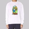Finn Jake First Dap up Adventure Time Sweatshirt