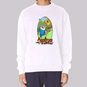 Finn Jake First Dap up Adventure Time Sweatshirt Finn Jake First Dap up Adventure Time Sweatshirt