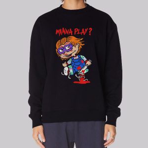Finstar Wanna Play Chuckie Sweatshirt Finstar Wanna Play Chuckie Sweatshirt