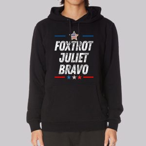 Flag USA Foxtrot Juliet Bravo Sweatshirt