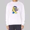 Flower Ribbon Elephant With Down Syndrome Sweatshirt