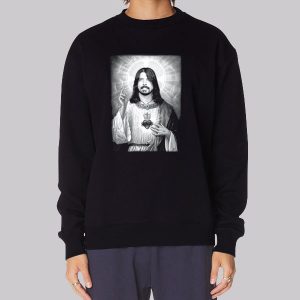 Foo Fighter Jesus Dave Grohl Sweatshirt Foo Fighter Jesus Dave Grohl Sweatshirt