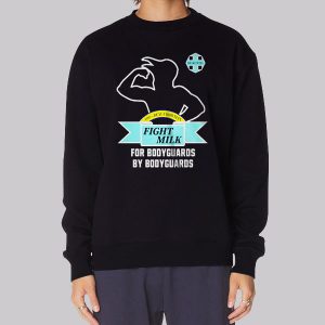 For Bodyguards by Bodyguards Fight Milk Sweatshirt For Bodyguards by Bodyguards Fight Milk Sweatshirt