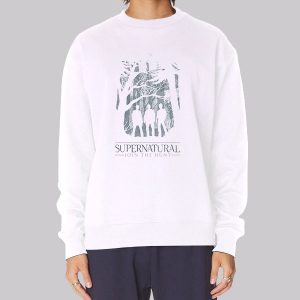 Forest Join the Hunt Supernatural Sweatshirt