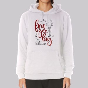 Frageelay Christmas Leg Lamp Trophy Sweatshirt