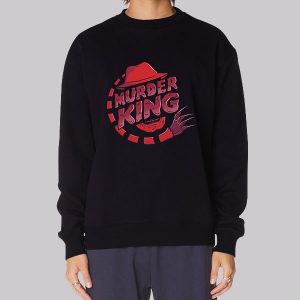 Freddy Krueger Logo Murder King Sweatshirt Freddy Krueger Logo Murder King Sweatshirt