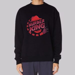 Freddy Krueger Logo Murder King Sweatshirt 3 Freddy Krueger Logo Murder King Sweatshirt 4