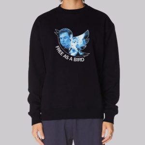 Free as a Bird Elon Sweatshirt 4