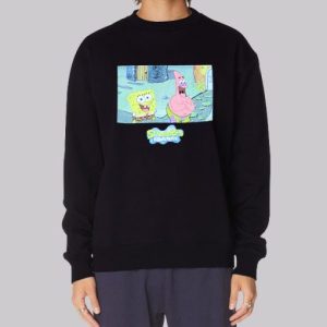 Freeze SquarePants Spongebob Excited Sweatshirt 4