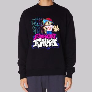 Friday Night Funkin Skid and Pump Sweatshirt Friday Night Funkin Skid and Pump Sweatshirt