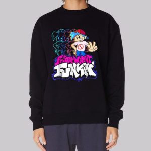 Friday Night Funkin Skid and Pump Sweatshirt 4