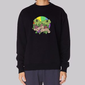 Frog and Toad Be Gay Do Crime Frog Sweatshirt Frog and Toad Be Gay Do Crime Frog Sweatshirt