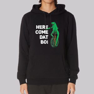 Frog on Unicycle Here Come Dat Boi Sweatshirt