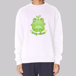 Froggycrossing Merch Frog Vibes Sweatshirt