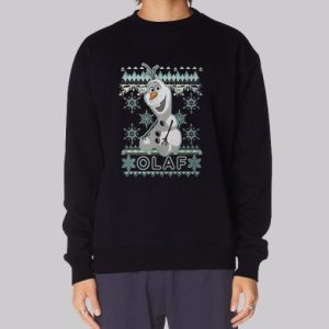 Frozen Snowman Olaf Christmas Sweatshirt 4