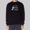 Fuck Finger Peace Among Worlds Sweatshirt
