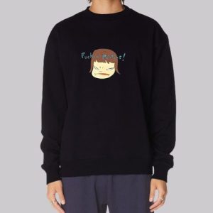 Fucks in Politics Yoshimoto Nara Sweatshirt 3 Fucks in Politics Yoshimoto Nara Sweatshirt 4