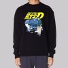 Fujiwara Ae86 Manga Initial D Sweatshirt