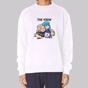 Funneh Merch The Krew Chibi Sweatshirt Funneh Merch The Krew Chibi Sweatshirt
