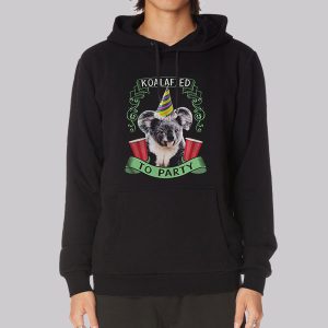 Funny Animal Koalified to Party Sweatshirt