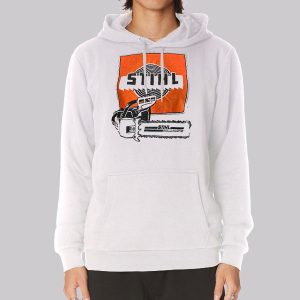 Funny Apparel Chainsaw Stihl Sweatshirt