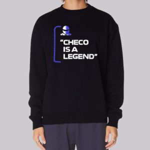 Funny Art Checo Is a Legend Sweatshirt 4