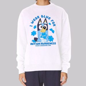 Funny Awareness Blue Autism Sweatshirt 4