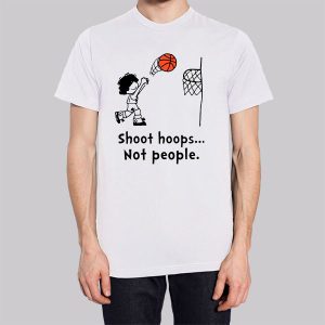 Funny Basketball Shoot Hoops Not People Sweatshirt 3