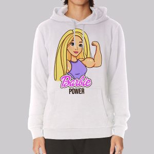 Funny Bodybuilding Barbie Power Sweatshirt