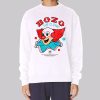 Funny Bozo Most Famous Clown Sweatshirt