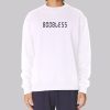 Funny Calculator Text Boobless Sweatshirt