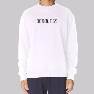 Funny Calculator Text Boobless Sweatshirt Funny Calculator Text Boobless Sweatshirt