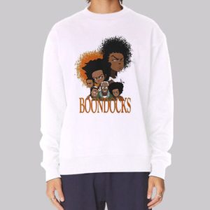 Funny Cartoon Family Boondocks Huey Sweatshirt 3 Funny Cartoon Family Boondocks Huey Sweatshirt 4