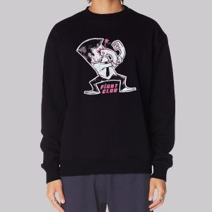 Funny Cartoon Fight Club Sweatshirt