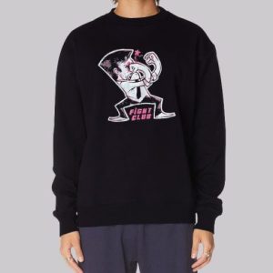 Funny Cartoon Fight Club Sweatshirt 3 Funny Cartoon Fight Club Sweatshirt 4