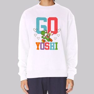 Funny Character Go Yoshi Sweatshirt Funny Character Go Yoshi Sweatshirt