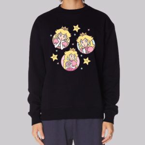 Funny Character Princess Peach Sweatshirt 4