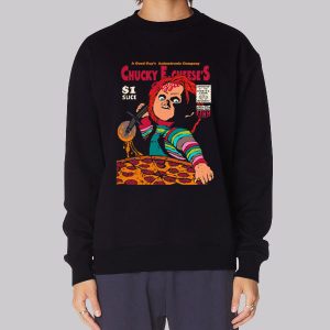 Funny Chucky’s Pizza Chucky Sweatshirt