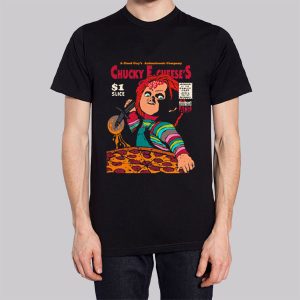 Funny Chuckys Pizza Chucky Sweatshirt 3