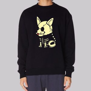 Funny Corgi Skeleton Sweatshirt