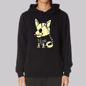 Funny Corgi Skeleton Sweatshirt