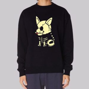Funny Corgi Skeleton Sweatshirt 4
