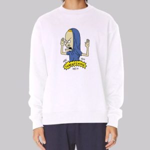 Funny Cornholio Are You Threatening Me Sweatshirt 4
