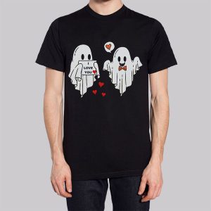 Funny Couple Ghost Valentines Day Sweatshirt 2 Funny Couple Ghost Valentines Day Sweatshirt 3