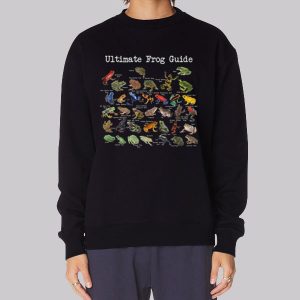 Funny Cute Ultimate Frog Guide Sweatshirt