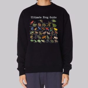 Funny Cute Ultimate Frog Guide Sweatshirt 4